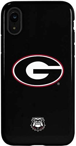 Skinit Pro Phone Case Compatible with iPhone XR - Officially Licensed University of Georgia Logo Red Design