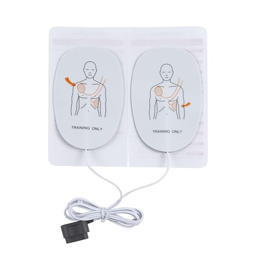 AED Trainer Pads with Pins in The Plug, Practice Trainer Pads for XFT-120G (Adult Mode Pads)