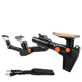 SUPERVR VR Gunstock Accessories for Quest 3 Meta Quest 3S/Quest Pro/Quest 2 - Customizes Shape, Length, FPS Gear Controllers