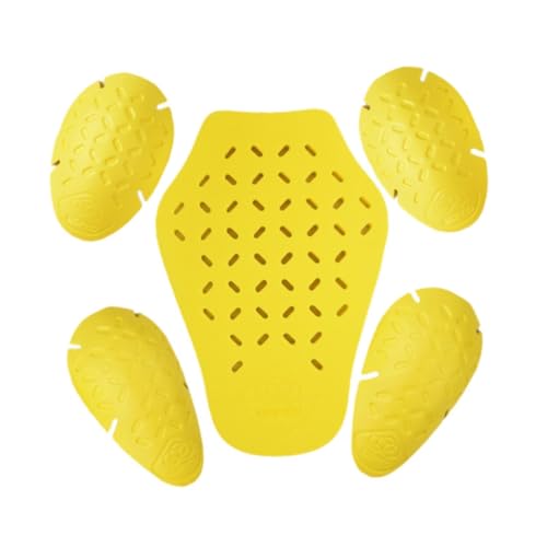 Motorrad-Protektoren für Motorradjacken, Reitausrüstung, Ellenbogen, Rücken, Schulterpolster, 5 Stück