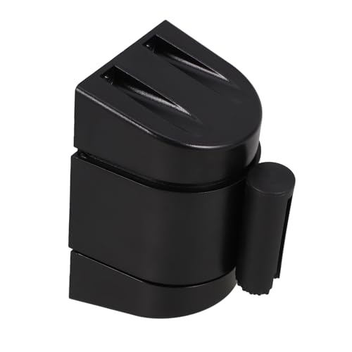 Barrière rétractable murale noire en plastique Magiclulu pour fixation murale