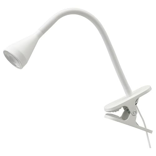 Fakhri White Illuminate Your Space With Nävlinge Led Clamp Spotlight (Available In Two Colors) (White)