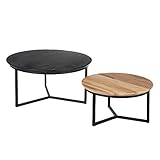 Sus medidas son: Grande: Ø 80x 40 cm. Pequeña: Ø 58, 5x33 cm.