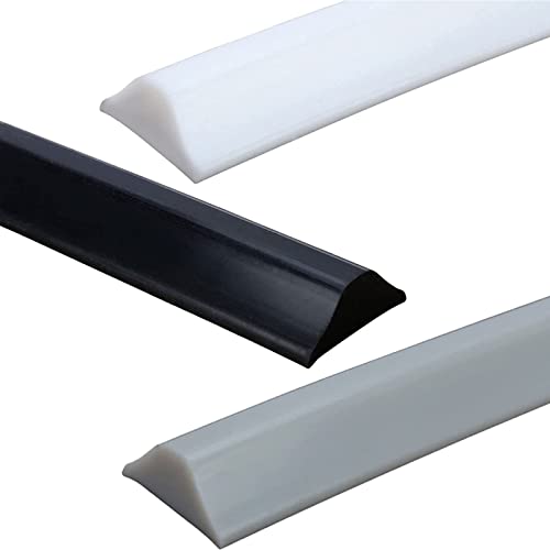 Barrière de Barrage D'eau de Douche Pliable, Idéale pour Les Fauteuils Roulants, Joint de Sol en Silicone pour Salle de Bain, Bande Étanche, Séparation Sèche et Humide, Bande D'étanchéité pour Bas d Cover