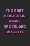  Brigitte Girl Woman Notebook: Graph Paper 1cm Journal 6x9 - 120 Pages