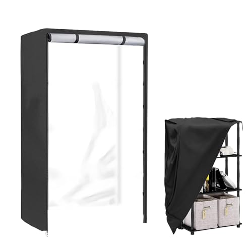Funda impermeable de tela Oxford para estante de almacenamiento interior 2