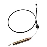 Compatibilidad: El cable de embrague del freno del cortacésped 532175067 532169676 175067 169676 es compatible con, artesano, Jonsered Ryobi Weed Eater Tractor de césped.