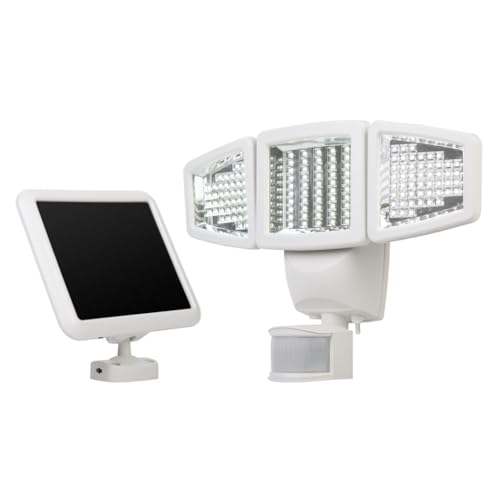 Sunforce 82153 150-LED Triple Head Solar Motion Light, 1000 Lumen...