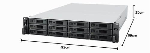 Synology SA SA6400 Serveur de Stockage NAS Rack (2 U) Ethernet/LAN Noir 7272