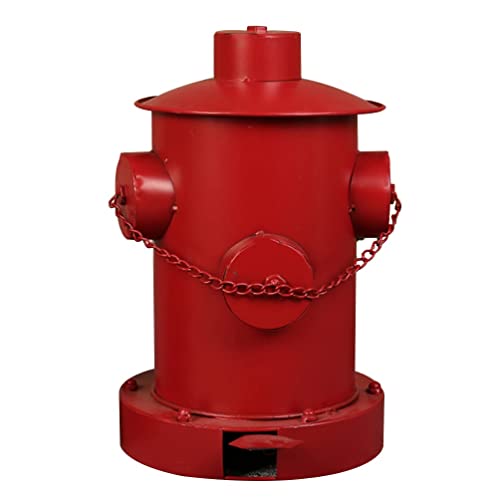 Poubelle de style industriel rouge pour éliminer les odeurs avec élégance