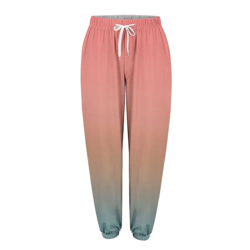 Baggy Plus Size Sweatpants For Women Pull On Lightweight Oversized Joggers - image 3