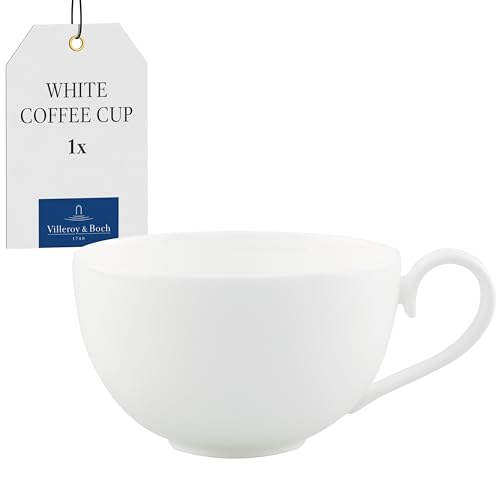 Villeroy & Boch Royal Café Au Lait Cup XL, 500 ml, Premium Porcelain, White