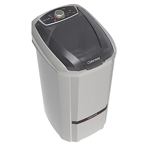 Colormaq Máquina de Lavar Roupa Semiautomática Tanquinho 15 KG LCS 15 Prata 127V