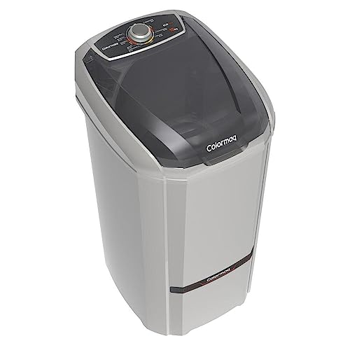 Colormaq Máquina de Lavar Roupa Semiautomática Tanquinho 15 KG LCS 15 Prata 127V