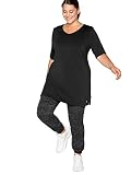 Sheego Funktionsshirt schwarz 52/54