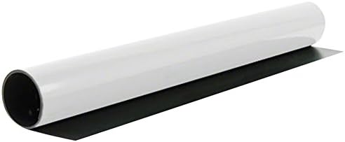 FerroFlex® Matt Black Standard Self Adhesive Flexible Ferrous Sheet for Walls, Office, Home, and Creating Instant Surfaces Magnets Will Attract To - 620mm Wide - 1m Length