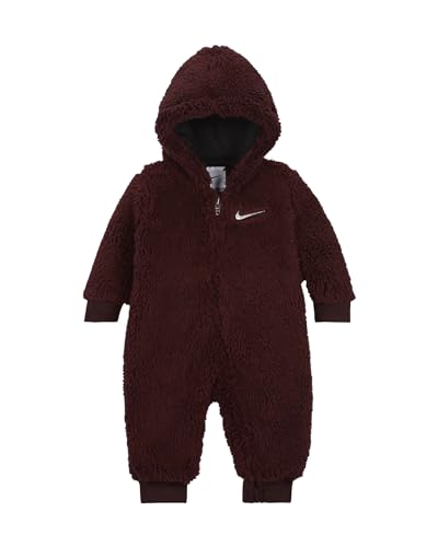 Image of Nike Baby Boys Frosty Fun Sherpa Coverall (B(56K256-R5Y)/S, 6 Months)