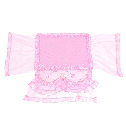 UPKOCH Microwave Oven Protective Cover 19.68X13.77X11.81 Inch Polyester Dust Hood for Kitchen Appliance Protection Easy to Clean and