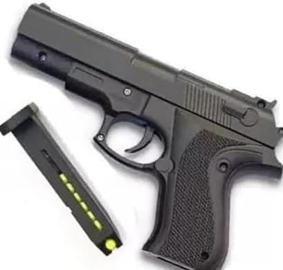 Shyam hub Air Soft Gun for Boys with Bullets Mouser Toy Gun with BB Bullets for Kids Fun, Police Role, Army Role, Birthday Gift Pistol Gunfor Kids Toys| Pack Long Range Toys Gun with 50 Bullets