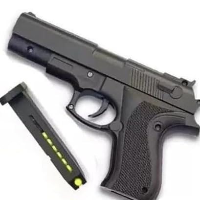 Shyam hub Air Soft Gun for Boys with Bullets Mouser Toy Gun with BB Bullets for Kids Fun, Police Role, Army Role, Birthday Gift Pistol Gunfor Kids Toys| Pack Long Range Toys Gun with 50 Bullets
