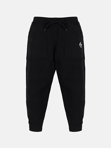 Image of KiddoPanti Boys Solid Fleece Track Pants | Cotton Poly Fleece Fabric | Ankle Length Bottom Rib | 2 Front Patch Pocket | Elastic Waist & Drawcord | Jogger Track Pants for Boys
