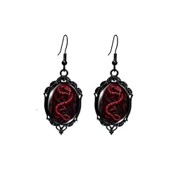 A2:Red Snake Earrings