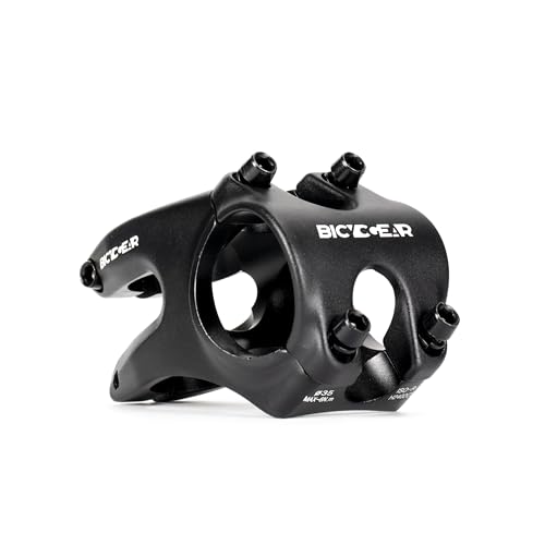 BICYCGEAR 31.8 35 Mountain Bike Stem 50mm -12 Degree MTB Handlebar ...