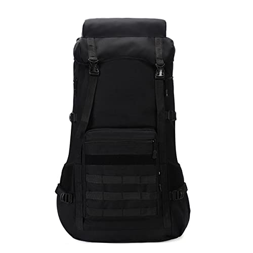 Wanderrucksack Trekkingrucksack 70L Taktischer Rucksack Große Kapazität Wasserdicht Taschen Rucksack für Camping Klettern Reisen Cover