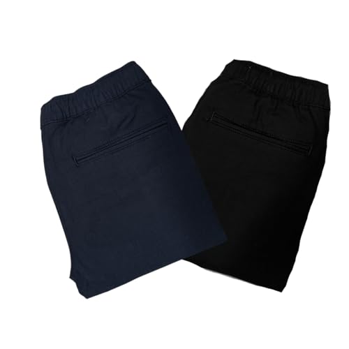 Opiniones y reviews de Pantalon de Gabardina Negro - 5 favoritos. 47 Paquete de 2 Pantalones Jogger de Gabardina Premium para Hombre - Corte Slim Fit con Cintura Elástica Ajustable Y Bolsos Laterales. - Uso Casual o Deportivo. (Negro - Azul Marino...
