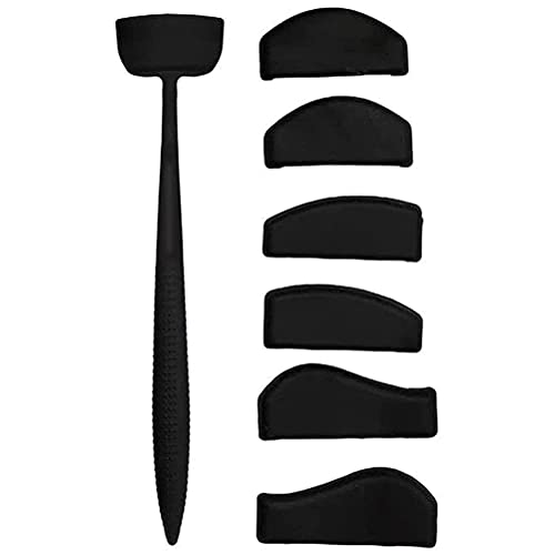 Yinhing Kit de Fard à Paupières en Silicone Réutilisable pour un Pli Parfait, avec 3 Formes Personnalisées pour les Types D'yeux et Styles de Maquillage