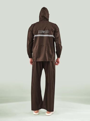 Image of LUX VENUS Reflecting Design Tapping Rain Suit for Men