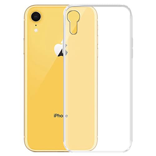 Image of Zapcase Back Case Cover for iPhone XR | Compatible for iPhone XR Back Case Cover | 360 Degree Protection | Soft and Flexible (TPU | Transparent)