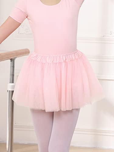 Stelle Conjunto de roupa de dança infantil para meninas com saia e meia-calça (bebê/criança pequena/