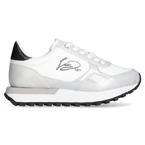 Baskets casual femme Liu Jo Evelyn en cuir blanc pour vos sorties