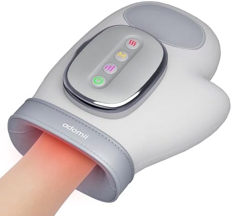 Amazon.com: adomii Hand Massager with Heat & Compression - Relieves ...