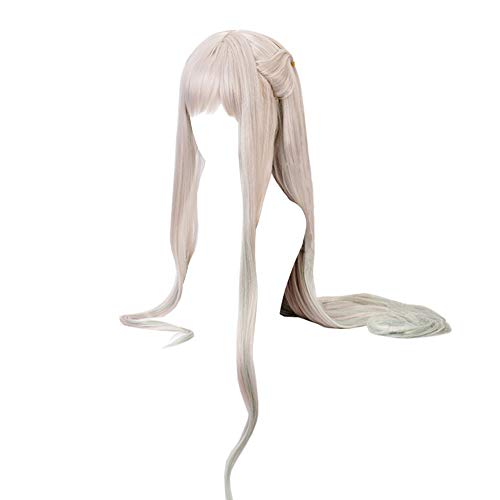 lsradu Yashiro Nene Wig Toilet-Bound Hanako-kun Cosplay Costume Accessories Gradient White, Medium