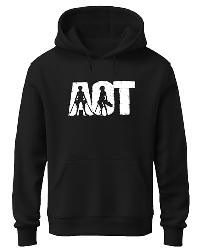 Image of Khakey Mens Cotton Hoodies | Cotton Sweatshirt with Hood | Attack on Titan Hoodies | Anime Hoodies for Men | P18