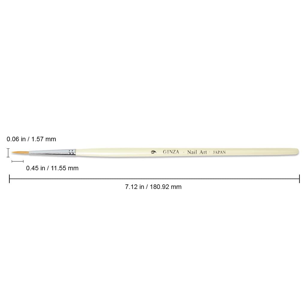 Ginza Japan Professional Art Pen Brush Painting Drawing Liner Tool. Beautiful Nail Art. #9