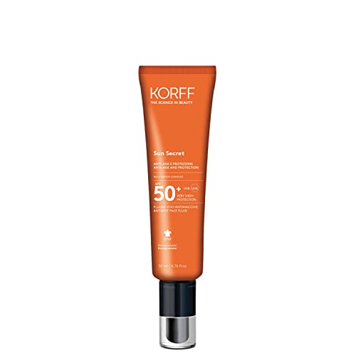 Korff Sun Secret Fluido Viso Antimacchie Effetto Matt Spf50+ 50ml