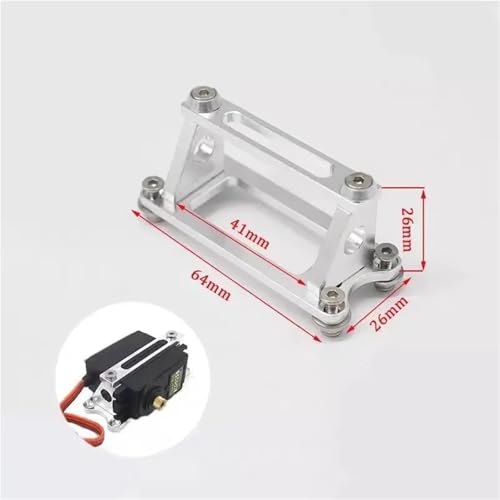 Pièces modification voiture télécommandée support servomoteur métal S3003 RC
