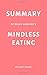 Summary of Brian Wansinks Mindless Eating by Swift Reads