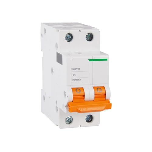 Disjoncteur miniature EA9A résout les surcharges de tableau 2P C6A