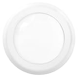 Sunco Lighting 5 Inch / 6 Inch Flush Mount Disk LED Downlight, 15W=100W, 5000K Daylight, 1050LM, Dimmable, Hardwire 4/6