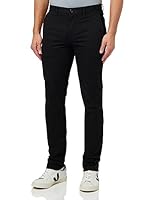 Tommy Hilfiger Men's 1985 Bleecker Chino (Slim Fit) Black, Black, 36 32