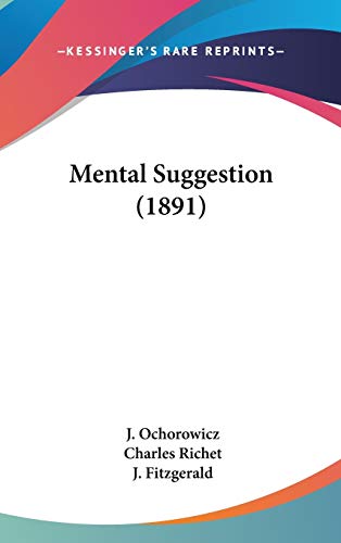 Mental Suggestion (1891)