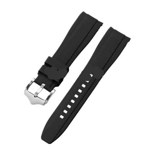 [SRMVRNKNNK] �J�[�u�G���h�̃��o�[�E�H�b�`�X�g���b�v�B�X�E�H�b�`�ɓK���B�I���K20mm 22mm���j�o�[�T�����X�g�o���h�ɓK���B(Black,22mm)