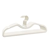 ZBODIMP Perchas de terciopelo para cuello corto, superficie de fieltro...