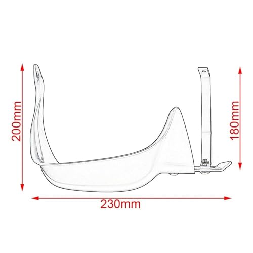 Protège-mains Z900 Versys 1000 protecteur guidon et pare-brise de frein - 2