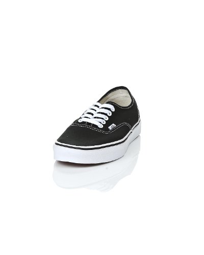 Vans Vans Unisex Authentic Black Canvas VN000EE3BLK Mens 10, Womens 11.5