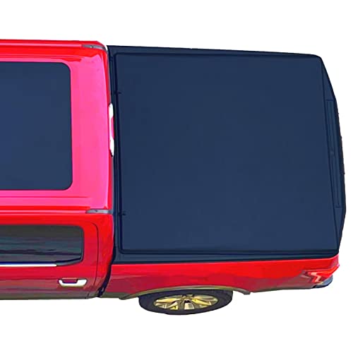 OSOBAK Soft Roll Up 6.5' Bed Cover Compatible For 2014-2022 Chevy Silverado GMC Sierra 1500 | 2015-2019 Silverado Sierra 2500HD 3500HD Vinyl Truck Tonneau Cover | Fleetside
